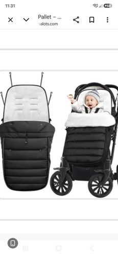 Compact stroller footmuff dual - compact,
