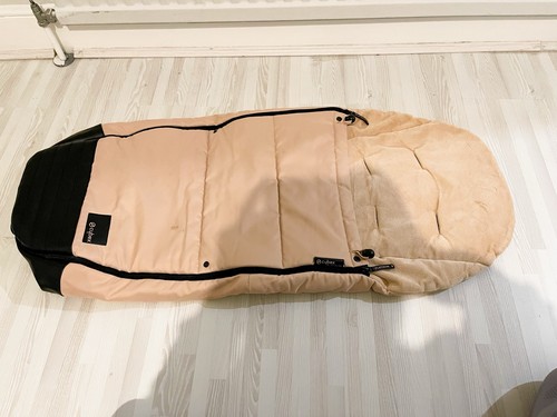 Cybex platinum footmuff - cybex, tan