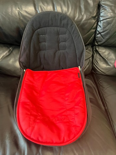 Icandy strawberry footmuff - strawberry, 2