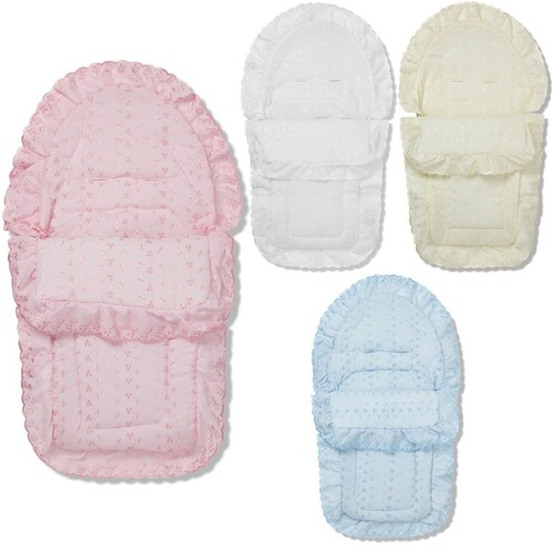 Broderie anglaise car seat - anglaise,