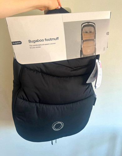 Bugaboo black footmuff - bugaboo,